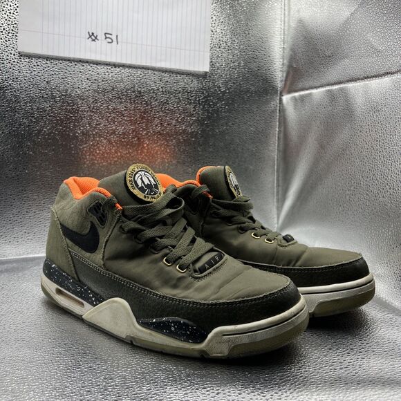 Men's Nike Flight Squad Premium QS Men’s Olive 679249-200 size 9 - Picture 1 of 11